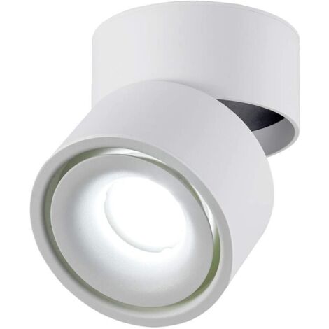 Spot en Saillie Orientable 5W - 7x10CM LED Spots de Plafond Plafonnier Aangle Réglable Applique de Plafond Lampe COB, Rotative à 360 °(Blanc-6000K) [Classe énergétique A+] (1/5)