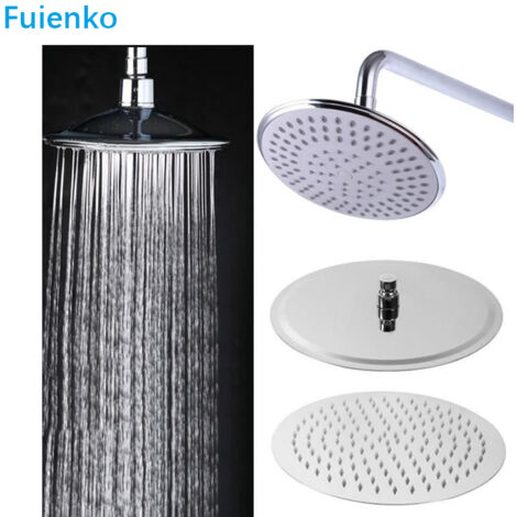 Pommeau de douche à effet pluie en acier inoxydable AISI304-30 cm (1/4)