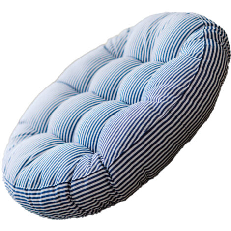 Coussin de sol futon japonais 3 pouces – Coton et lin respirants – Pour méditation et lecture – Motifs élégants – (1/5)