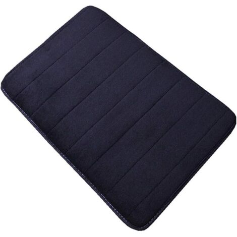 Tapis de bain antidérapant 50x80 cm – Microfibre absorbante et douce – Confort pour pieds fatigués – Lavable à la main – (1/5)