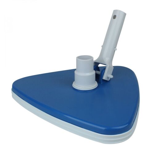 Linxor – Tête de balai aspirant triangulaire lestée pour piscine – Compatible avec tuyaux 32-38mm – Manche standard ou télescopique – Nettoyage efficace