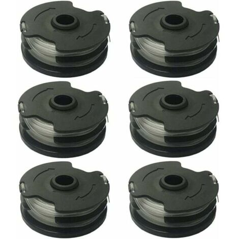 Bobine de fil pour Parkside PRTA 20-Li A1 / B2 / C3 Bobines de Fil de Rechange pour débroussailleuse sans fil LIDL Parkside PRTA 20-Li A1 / B2 / C3, PRT 300 A1, PRT 550 A1 / A3 (6pcs)..DEBUNS (1/5)