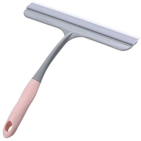 Raclette De Douche Vitre, Raclette Vitre de pour Salle de Bain, Raclette de Douche en Silicone, pour Vitres avec Crochet de Suspension pour Salle de Bain (1/5)