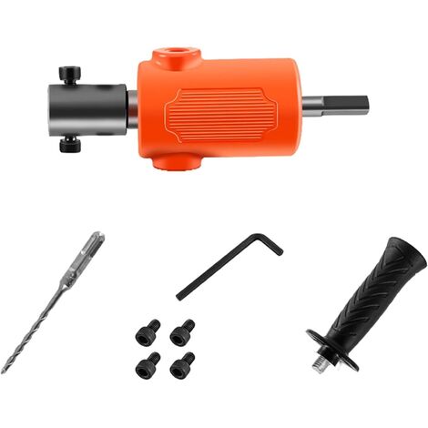 Convertisseur de perceuse Adaptateur professionnel de perceuse électrique vers marteau Outil de burinage Accessoires pour marteau électrique Clé Perceuse à main Entraînement fixe (1/5)
