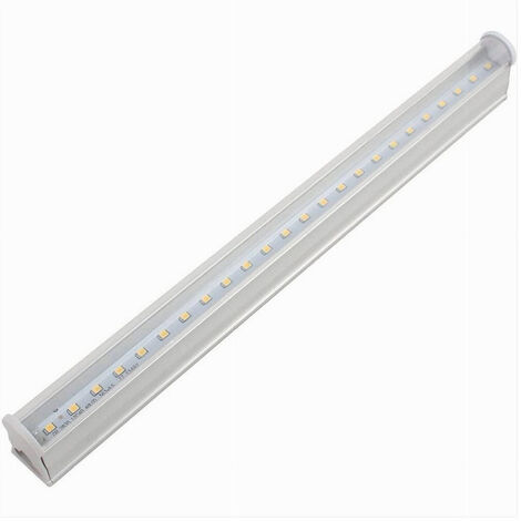Plafoniera Neon Sottopensile Led Trasparente Tubo 30 Cm 5 Watt Reglette T5-30t (1/5)