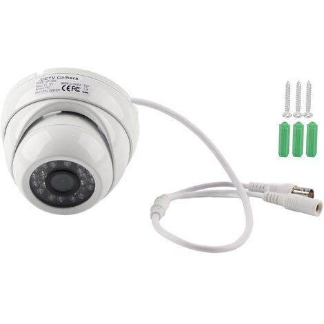 Decdeal AHD coaxial vidéo caméra 4 dans 1 dome 1080p 24pcs LED infrarouge IP66 imperméable zéroladepalpal (1/5)