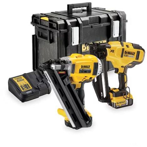 DEWALT DCK246P2 18V LI-ION NAILER TWIN KIT
