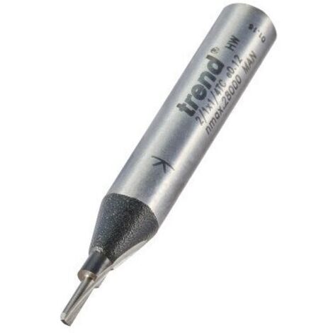 TREND 2/1X1/4 SINGLE FLUTE CUTTER 1.6 MM DIA. (1/5)