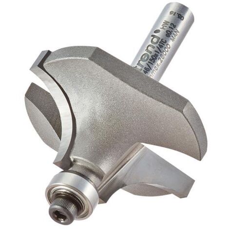 Trend 46/150 x 1/4 TCT Bearing Guided Ovolo & Round Over 12.7mm Radius TRE4615014TC