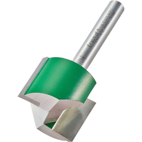 TREND C033X1/4 2 FLUTE CUTTER 25.4MM DIA.