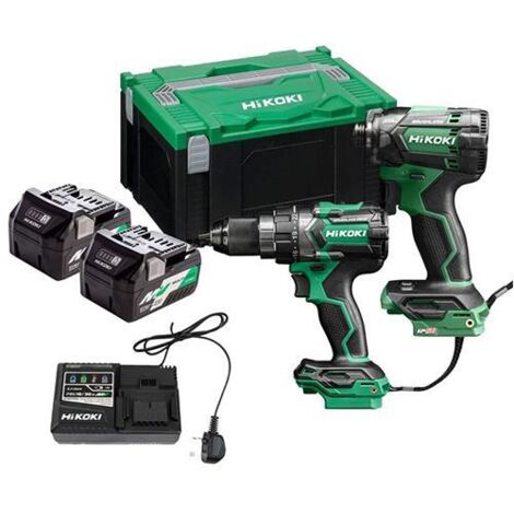 HIKOKI KC18DCJAZ 18V COMBI & IMPACT KIT