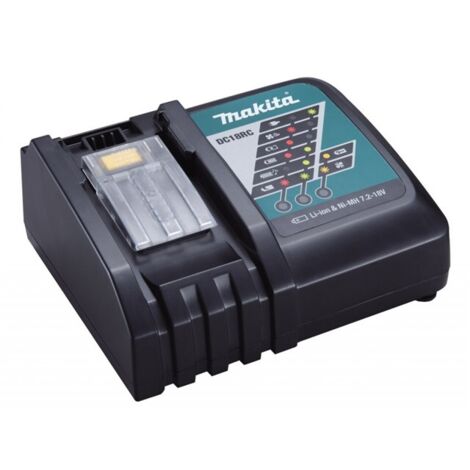 Makita DC18RC 18v 22min Intelligent FAST Lithium Battery Charger Black DC18RA RP