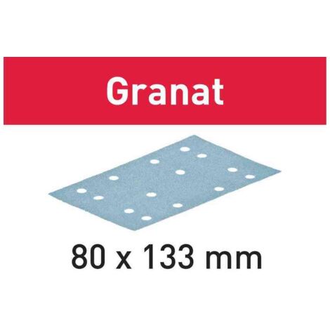 Festool Granat Abrasive Sheet STF 80x133 - Box of 100 - Select Grit - 120G