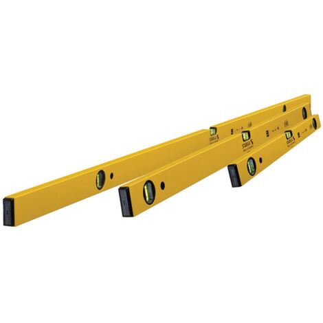 Stabila 70-2 Spirit Level 5 Piece Set 180cm, 120cm, 60cm, Pocket Level and Bag