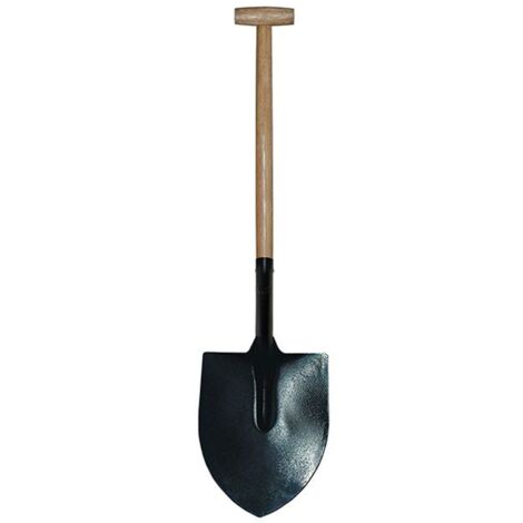 Faithfull Open Socket Round Shovel No.2 T-Handle FAIOSR2T