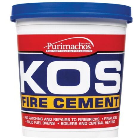 KOS Fire Cement Black 2kg EVBKOSBLK2K