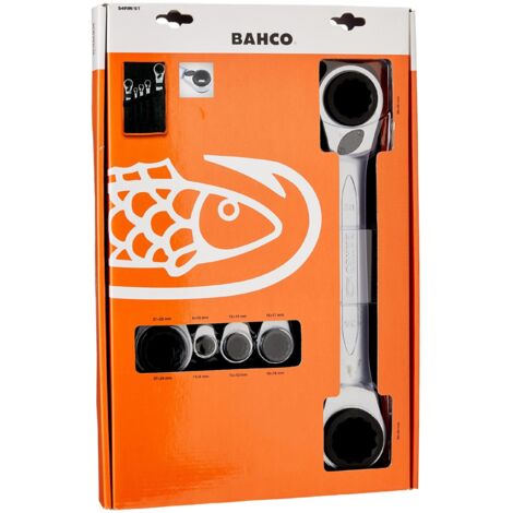 Bahco Reversible Ratchet Spanners Set 5 Piece (1/5)