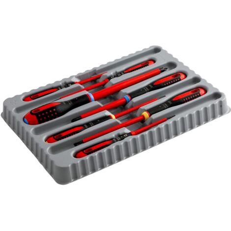 Bahco BE-9888S ERGO™ VDE Insulated Screwdriver Set, 7 Piece BAH9888S (1/10)