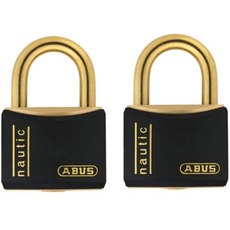 Abus Nautic T84MB/40 Twins Brass Padlock with Double Locking Mechanism