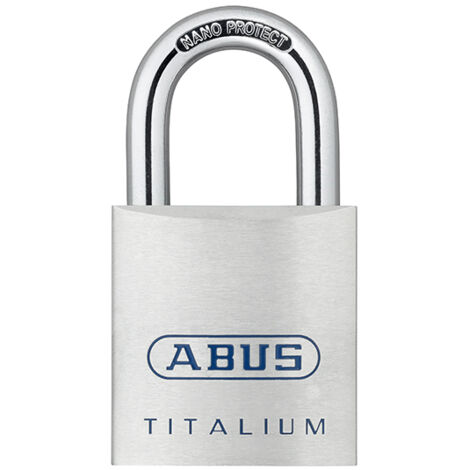 ABUS 80TI TITALIUM PADLOCK 40MM KEYED KA8011