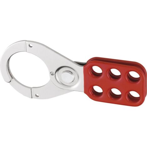 ABUS 702 LOCK OUT HASP 38MM RED
