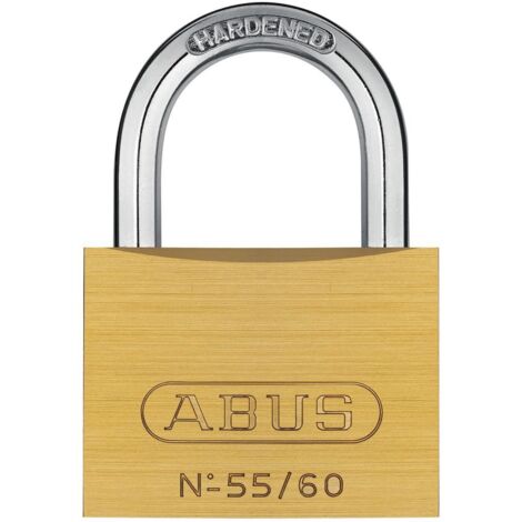 ABUS 55 60MM BRASS PADLOCK