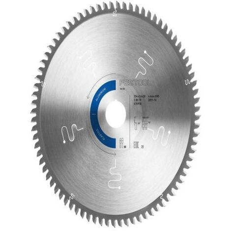 FESTOOL SPECIAL SAW BLADE 254 X 2.4 X 30 TF80