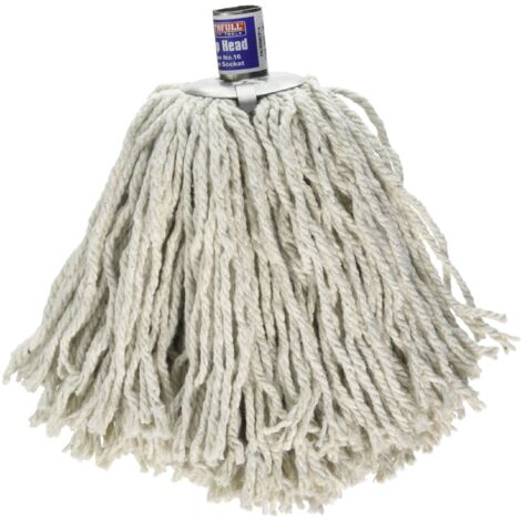 Faithfull Cotton Socket Mop Head No 16 FAIBRMOP16 (1/2)