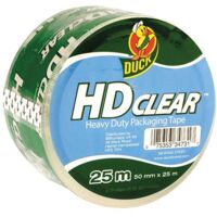 Duck� Tape Packaging Heavy-Duty 50mm x 25m Cl