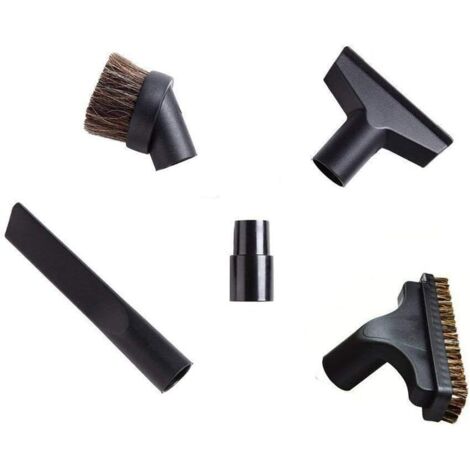 Embout Aspirateur, 5 Pièces Brosse Aspirateur Accessoires pour Aspirateurs Brosse dAspirateur Universelle pour Remplacement dAspirateur 32/35 CM (1/5)