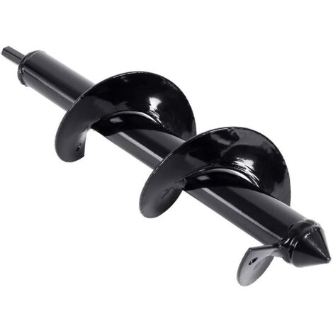 Ø 80 mm foret de tarière de jardin foret en spirale de jardin outil de plantation efficace professionnel arbre hexagonal foret semoir perceuse pour planter des semis de bulbes 80 x 300 mm (1/5)