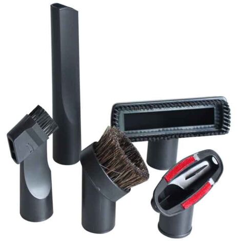 Version européenne accessoires aspirateur aspiration plate/brosse ronde/2 en 1/brosse combinée/tête d'aspiration buse diamètre intérieur 32mm (1/4)