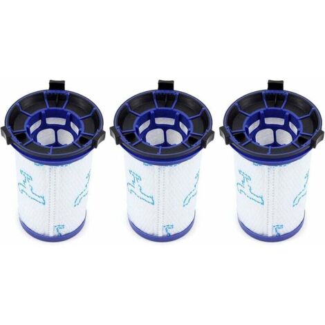 Lot de 3 Filtre de remplacement pour Rowenta Air Force 360 / X-Pert Essential 260 Aspirateur sans fil RH9037 RH9038 RH9039 RH9051 RH9057 RH9079 RH9081 RH9086 (Alternative au ZR009001) (1/5)