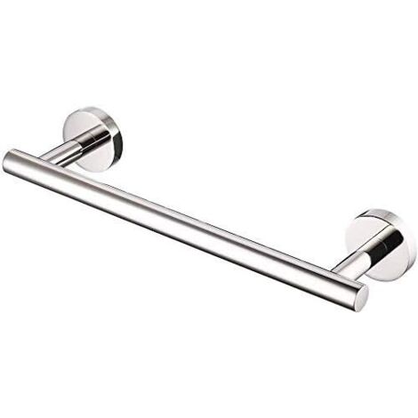 Porte-serviettes porte-serviettes salle de bain porte-serviettes de bain porte-serviettes de cuisine en acier inoxydable SUS 304 pour suspendre serviette de bain mural 30CM poli (1/5)