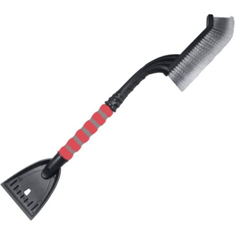 Grattoirs à glace pour pare-brise de voiture, brosse à neige amovible 2 en 1, grattoir à neige, grattoir à glace amovible avec poignée confortable antidérapante pour voitures (1/4)