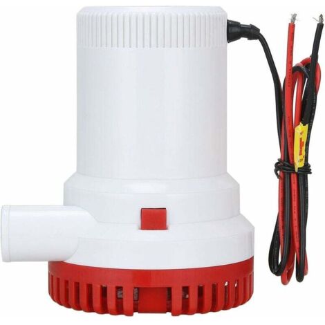 12V 2000 GPH 29mm pompe à eau de cale submersible pompage électrique pour caravane Camping bateau de pêche en mer petite piscine et fontaines (1/5)