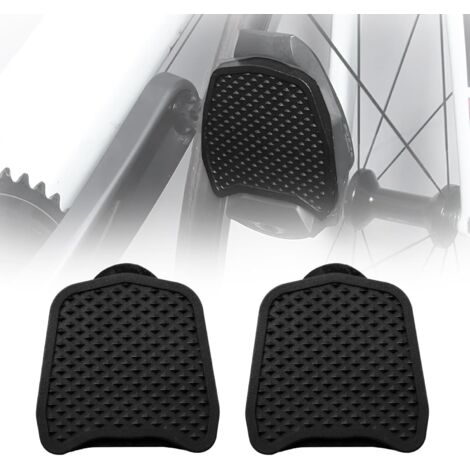 Adaptateur pour Pédales Cales, Pédales pour Vélo, Transforme Pedale Velo Automatique en Pédales Plateforme, Aucune Plaque à Chaussures n'est Nécessaire pour Un Confort de Préhension (1/5)