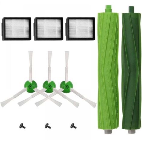 Ensemble d'accessoires de remplacement compatible avec les aspirateurs iRobot Roomba Series i7 i7+ i7 plus et E5 E6 E7 - 11 pièces (1/4)