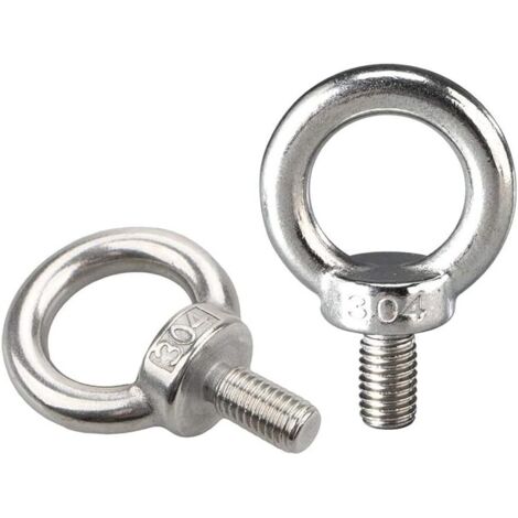 Accessoire de levage,Boulons à anneau de levage Quincaillerie de construction en acier inoxydable Boulons de contrepoids marins M5 10-10PCS (1/5)