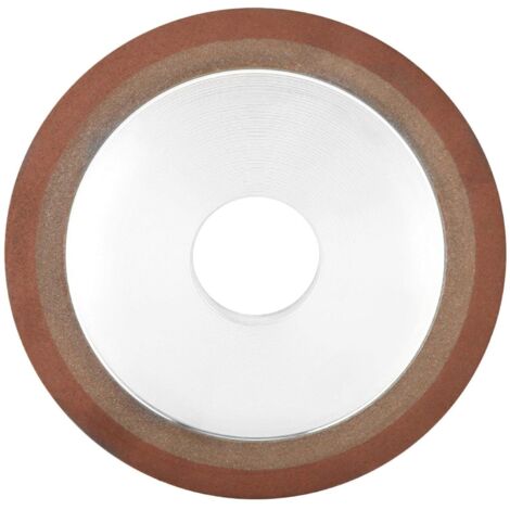 Meule Diamantée en Résine 125mm OD, 32mm ID, Meule Diamant d'Affûtage de Meule Abrasive, pour Meulage, Polissage de Acier Dur, Pierre (1/5)