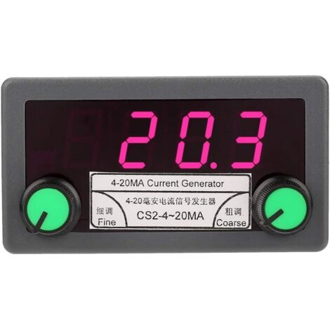 Générateur de signaux 4 20ma générateur de simulateur analogique appareil numérique sortie constante/grossière sortie analogique (1/5)