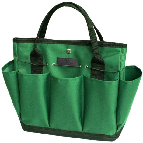 Sac de rangement pour outils de jardinage - Organisateur d'outils de jardinage pour plantes avec 8 poches Oxford pour une utilisation en intérieur et en extérieur (1/5)