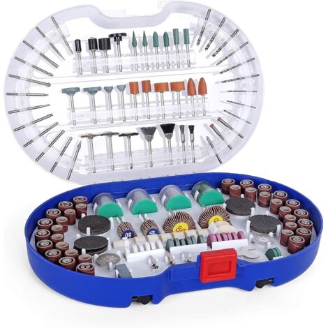 Lot de 276 accessoires universels pour outils rotatifs pour polir, percer, meuler, sculpter, couper facilement. (1/5)