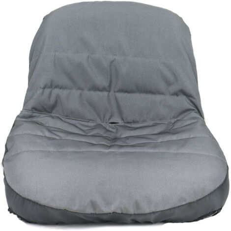 Housse de siège de tracteur de tondeuse à gazon universelle housse de rangement rembourrée coussin de confort moyen (1/5)