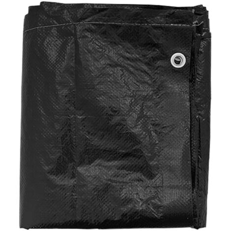 Housse de salon de jardin Forme de L 12 œillets 250x250x90 cm (1/5)