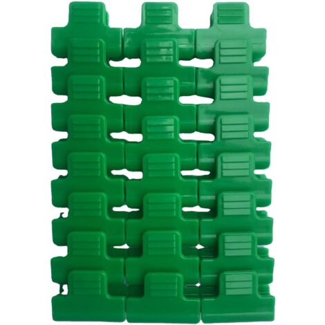 AIDUCHO 24 Pcs Clips De Serre En Plastique 11mm Clip De Film À Effet De Serre Réutilisable Clips Outil De Jardinage Serre Antidérapant Pour Shed À Effet De Serre Jardiner Légumes Fruits - Vert (1/4)