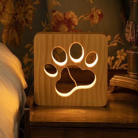 Veilleuse Enfant Adult Décoration Chambre Sculptée Creuse LED (1/5)