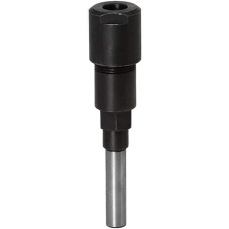 AIDUCHO Router Collet Extension Bit De Routeur Extension De Collet Et Rognage Découpage Machine De Gravure Extender Porte-Mandrin De Travail Du Bois Fraise (8mm Shank) (1/4)