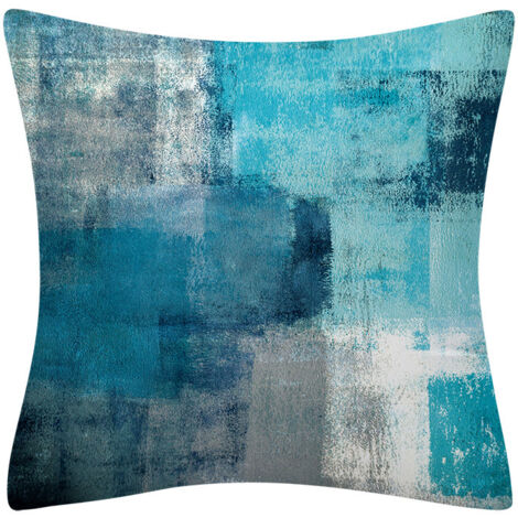 Housses De Coussin 40x40cm Lot De 2 Housse De Coussin D'art Abstrait - Galerie Contemporaine Taie D'oreiller Décorative Pour La Chambre, Le Canapé Et Le Salon.1 (1/5)