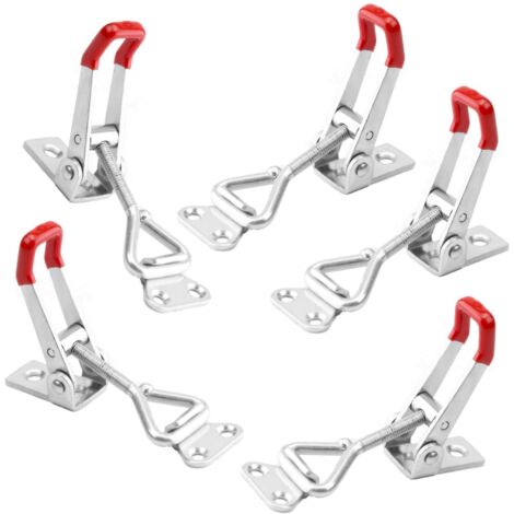 Pince à bascule outil à main serrure de porte en métal Type 100kg 220lbs ensemble de 5 pièces (1/5)